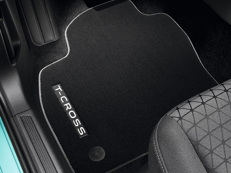Genuine VW T-Cross Luxury Carpet Mat Set 2019 Onwards (2GN061270WGK) - Image 4