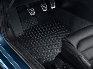 Genuine VW Golf Mk7 Rubber Mats Front Set 2013-2020 (5G2061502A82V)
