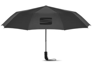 Genuine SEAT Black Foldable Umbrella (6H1087600KAA)