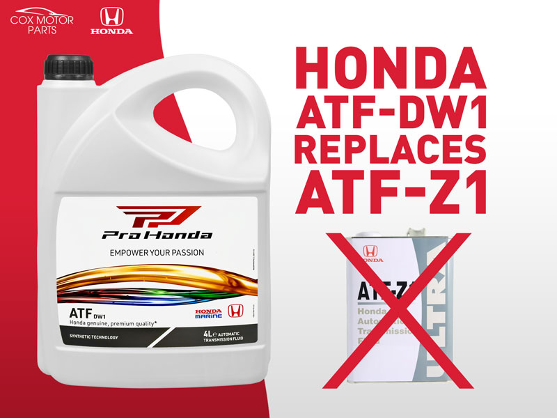Genuine Honda ATF-DW1 Automatic Transmission Fluid 4 Litres (0826899904HE)