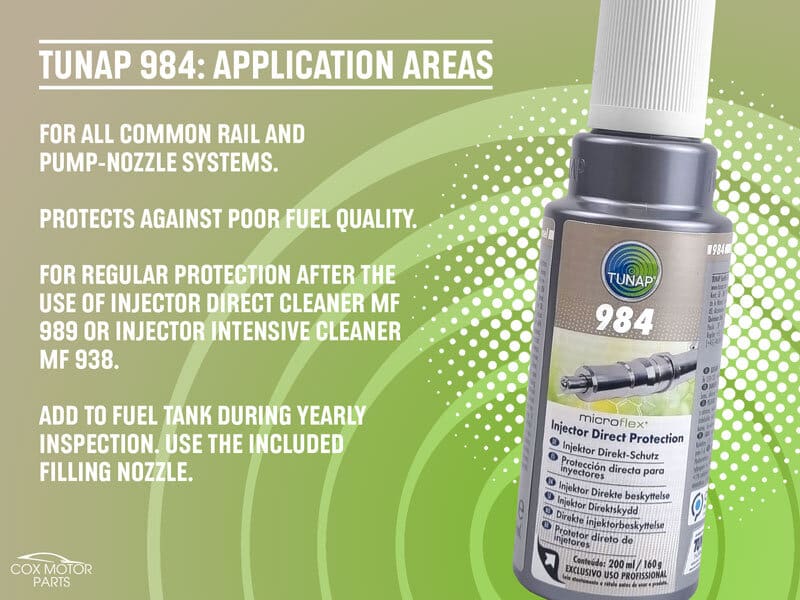 Tunap 984 Micro Flex Diesel Treatment / Additive 200ml