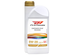 0W20 Genuine Honda Type 2.0 Fully Synthetic Engine Oil | 1 Litre (08232P99K1LHE)