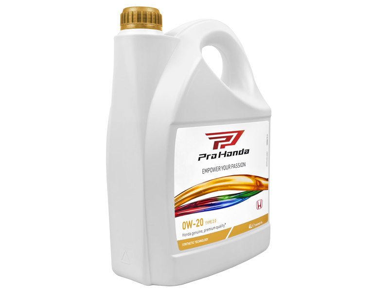 0W20 Genuine Honda Type 2.0 Fully Synthetic Engine Oil | 4 Litres (08232P99K4LHE)