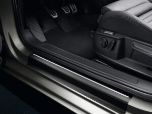 Genuine VW Passat Door Sill Protective Film 2016-2020 (Black/Silver) (3G0071310BXF)