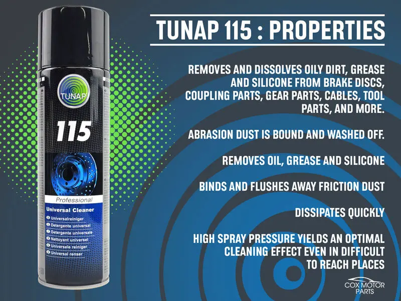 Tunap 115 Properties