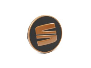 5F0601171TVK SEAT Black & Copper /Gold Centre Cap