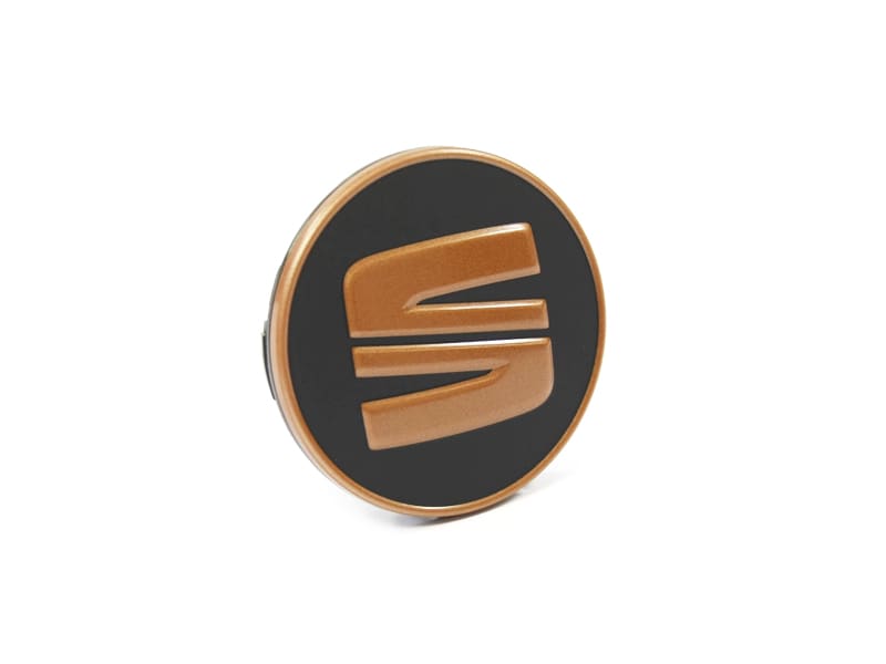 5F0601171TVK SEAT Black & Copper /Gold Centre Cap