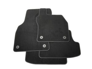 Genuine SEAT Leon 5 Door Front & Rear Carpet Mats 2013-2020