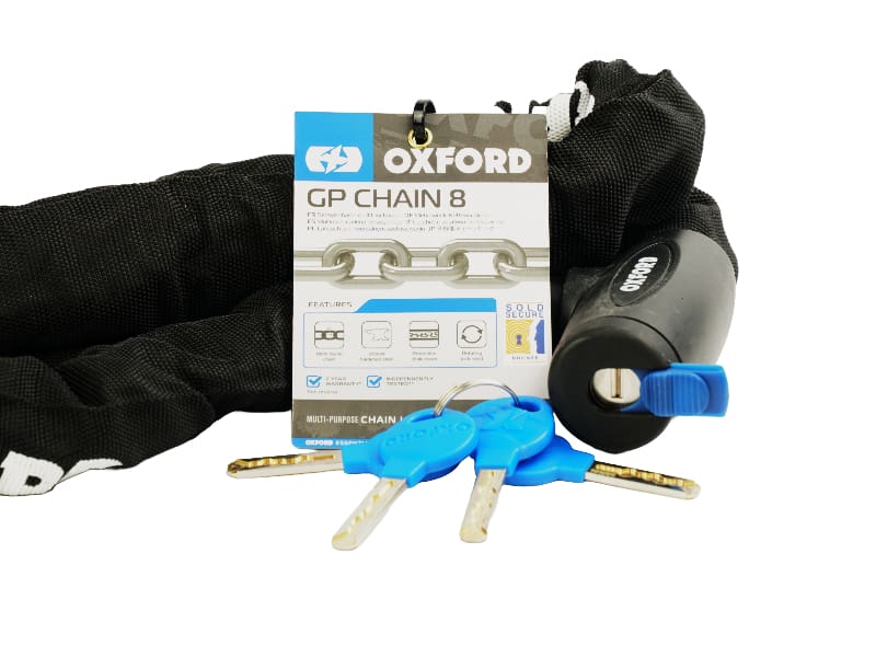 Oxford GP Chain 8 8mm Round General Purpose Chain Lock 2m (LK106) - Image 2