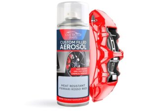 Cox Motor Parts Custom Filled Aerosol Caliper Paint | 400ml - Ferrari Rosso RED