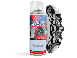 Cox Motor Parts Custom Filled Aerosol Caliper Paint | 400ml - Gloss BLACK