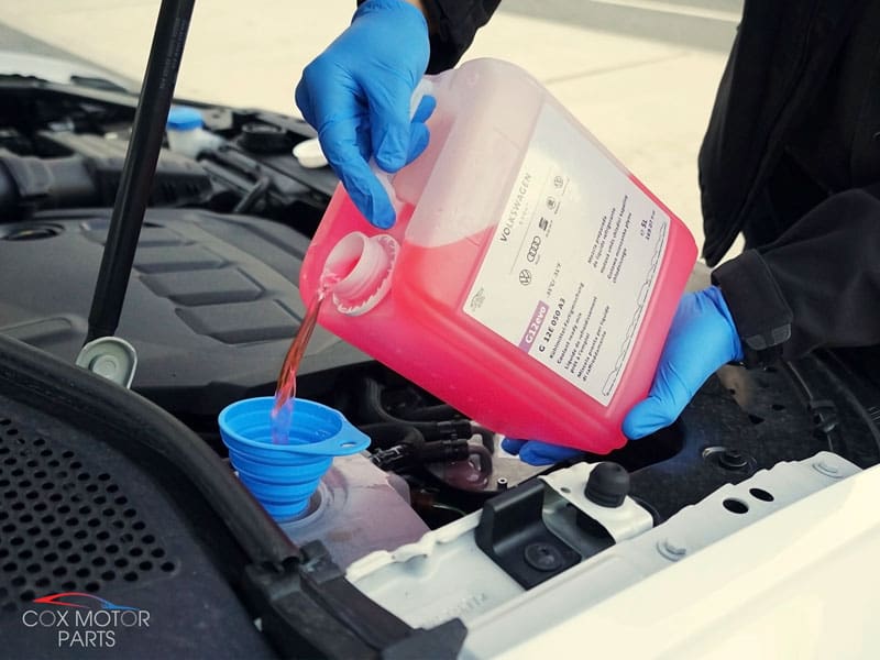 Cox Motor Parts Collapsible Silicone Funnel - Blue - Image 5