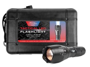 Cox Motor Parts Tactical Multifunctional LED Flashlight / Torch | 1000 Lumen