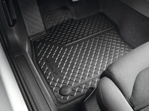 Genuine VW e-Golf Rubber Floor Mats 2014 onwards (5GE061500C041)