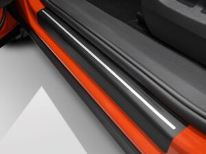 Genuine VW Tiguan Door Sill Protective Film 2024 Onwards (Black/Silver) (571071310ZMD)
