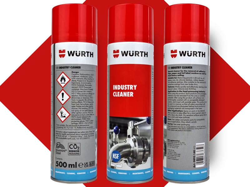 Wurth Industry Cleaner 500ml (0893140) - Image 5