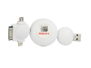 Genuine Seat Retractable Phone Charger