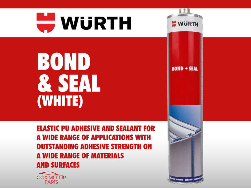 Wurth Bond & Seal Structural Adhesive White 300ml (08901001) - Image 2