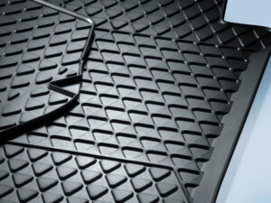Genuine VW UP Rear Rubber Mat Set 2012 Onwards (1S0061511041)