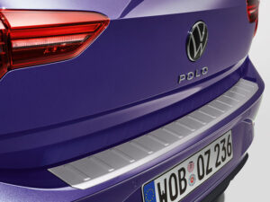 Genuine VW Polo Rear Bumper Protector 2022 onwards (Silver) (2G0061195A)