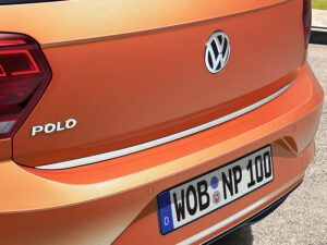 Genuine VW Polo Tailgate Protective Trim 2017-2021 (Chrome Silver) (2G0071360)