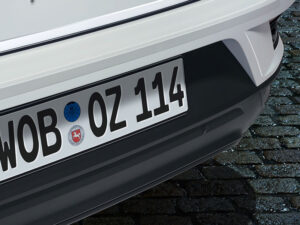 Genuine VW T-Roc Rear Bumper Protective Film 2018 onwards (Transparent) (2GA061197)