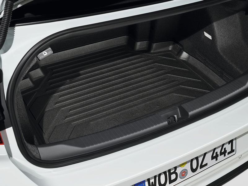 Genuine VW T-Roc Cabriolet Flexible Boot Liner 2020 onwards (Basic Floor) (2GC061160)