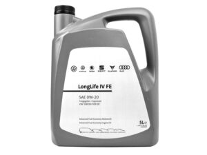 Genuine VW SEAT Audi Skoda Longlife IV FE 0W20 Fully Synthetic Engine Oil 5 Litres (GS60577M4EUR)