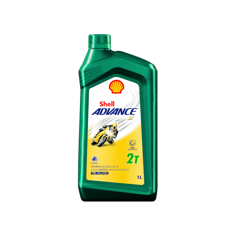 Shell Advance Sx 2T 2 Stroke Mineral Motorcycle Engine Oil 1L