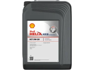 Shell Helix HX8 ECT 5W-30 Fully Synthetic Engine Oil – VW 504/507, ACEA C3 – 20L Drum (550048096)