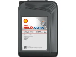 Shell Helix Ultra Ect Acea C2/C3 0W-30 Fully Synthetic Oil Api Sn Vw 20L(550045937)