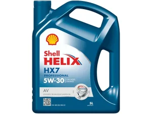 Shell Helix 5W30 Hx7 Pro Av Fully Synthetic Motor Oil 5L  (550046292)