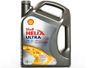 Shell Helix AF Ultra Professional 5W30 ACEA A5/B5 Fully Synthetic 5 Litre (550046289)