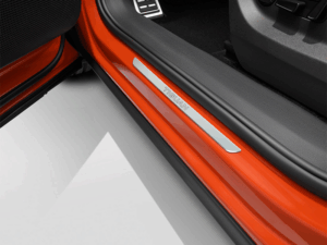 Genuine VW Tiguan Front Door Sill Trims 2024 onwards (Aluminium) (571071303)