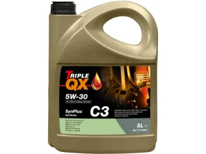 Triple QX 5W-30 C3 Synplus - Bmw Longlife 4 - Fully Synthetic - Low Saps - 5 Litres
