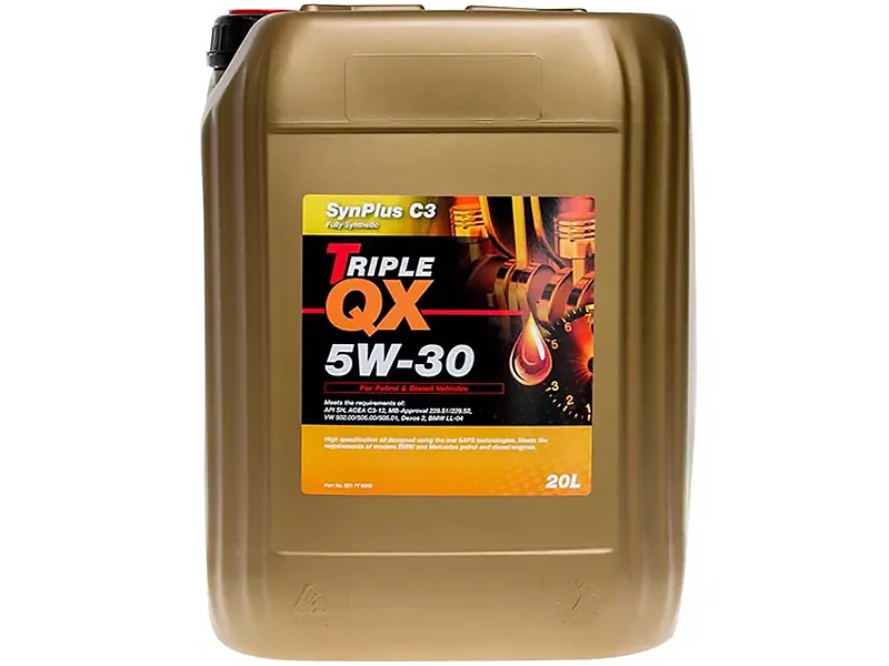 Triple QX 5W-30 C3 - Fully Synthetic - 20 Litres
