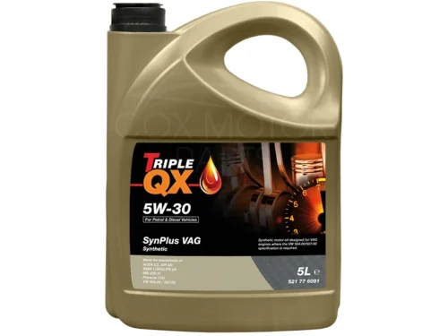 Triple QX 5W-30 C3 Synplus VAG - Fully Synthetic - VW504/50700 - 5 Litres