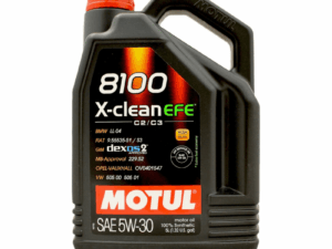 Motul 8100 X-Clean EFE | 5W-30 | Fully Synthetic Motor Oil | C2/C3 - 5 Litres