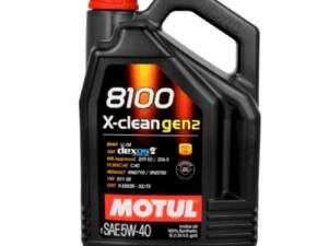 Motul 8100 X-Clean Gen2 | 5W-40 | Fully Synthetic Motor Oil | Dexos2 | C3 - 5 Litres
