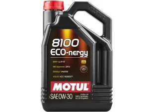 Motul 8100 ECO-NERGY | 0W-30 | Fully Synthetic Motor Oil | 5 Litres
