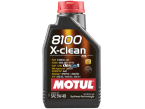 Motul 8100 X-Clean | 5W-40 | Fully Synthetic Motor Oil | C3 - 1 Litre