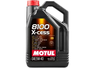 Motul 8100 X-cess | 5W-40 | Fully Synthetic Motor Oil - 5 Litres