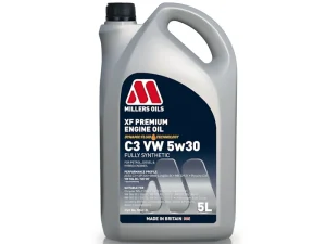 Millers Oils - Xf Premium 5W30 (5862) - C3 VW Fully Synthetic Engine Oil - 5 Litres