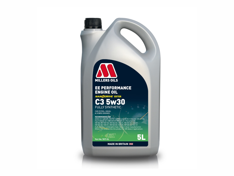 Millers Oils - EE Performance 5W30 C3 Engine Oil (7877) - 5 Litres