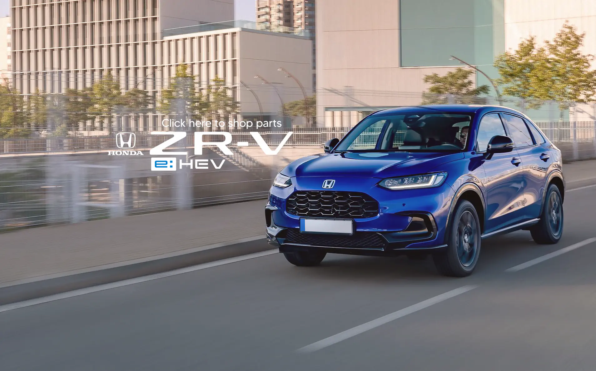 Honda ZRV MODEL BANNER DESK