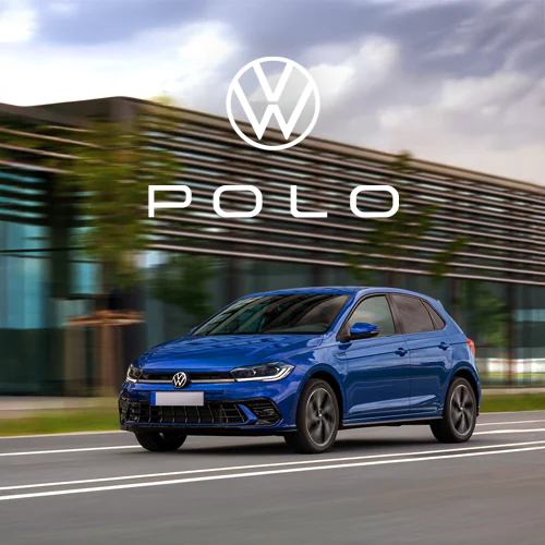 VW POLO model banner MOB