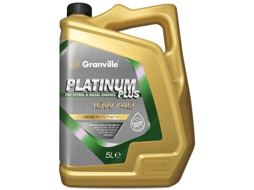 Granville Platinum Plus 10W-40 Semi Synthetic Engine Oil – 5L (0043)