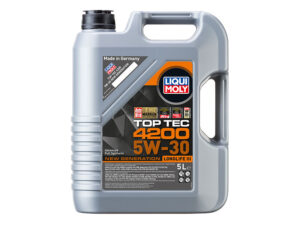 Liqui Moly Top Tec 4200 5W-30 New Generation Engine Oil 5 Litre – VW 504 00 / 507 00 BMW LL-04 MB 229.52 Approved