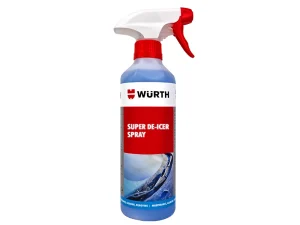 Würth 500ml De-Icer Spray | Quick Action Ice & Frost Remover for Windows
