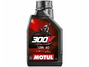 Motul 300V | 10W-40 | Racing/Road Ester Synthetic Motorcycle Engine Oil | 1 Litres